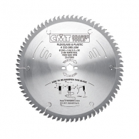 Диск за с твърдосплавни пластини CMT 250/2.8/30 Z=80, за рязане на PVC, плексиглас, винил, шперплат и ламиниран паркет