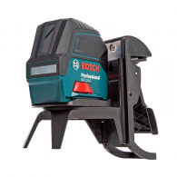 Линеен лазерен нивелир BOSCH GCL 2-15, 2 лазерни линии, 2 точки, точност 3mm/10m, автоматично