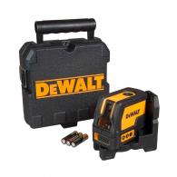 Линеен лазерен нивелир DEWALT DW0822, 2 лазерни линии, точност 3mm/10m, 15м, автоматично